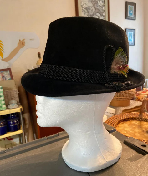 Vintage Men's Fedora Hat
